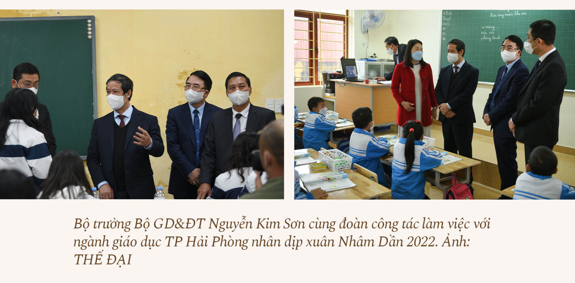 Bộ trưởng Bộ GD&ĐT Nguyễn Kim Sơn: Bù đắp kiến thức, tái thiết giáo dục - ảnh 1