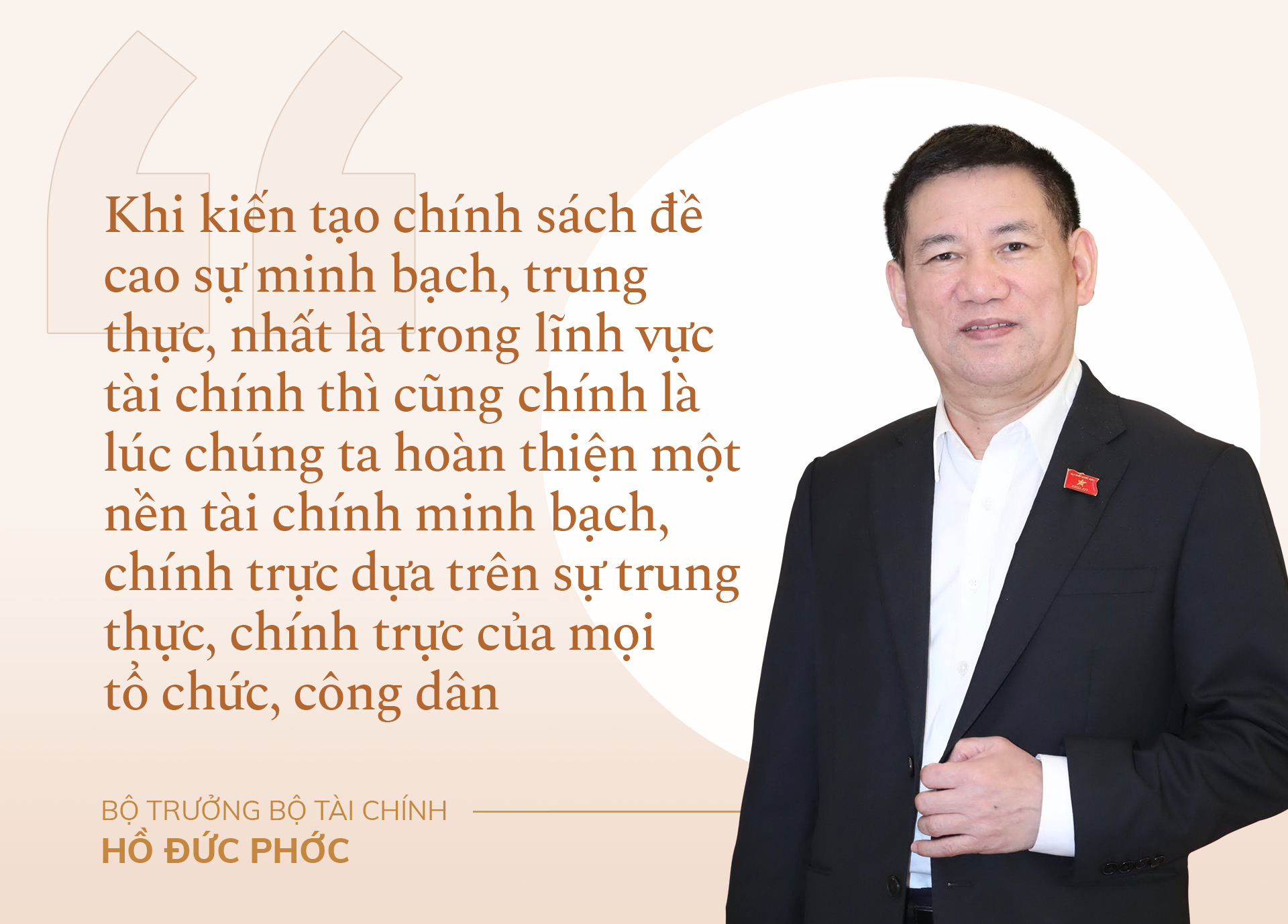 Bộ trưởng Bộ Tài chính Hồ Đức Phớc: Thúc đẩy nền tài chính vững mạnh, nhân văn - ảnh 10