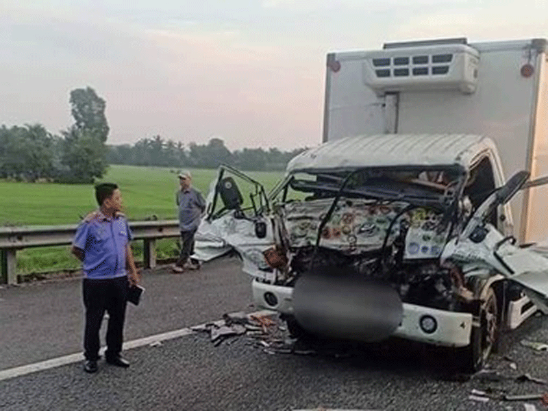 Tai nạn trên cao tốc TP.HCM - Trung Lương, hai người tử vong - ảnh 1