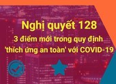 Nghị quyết 128: 3 điểm mới 'thích ứng an toàn' với COVID-19