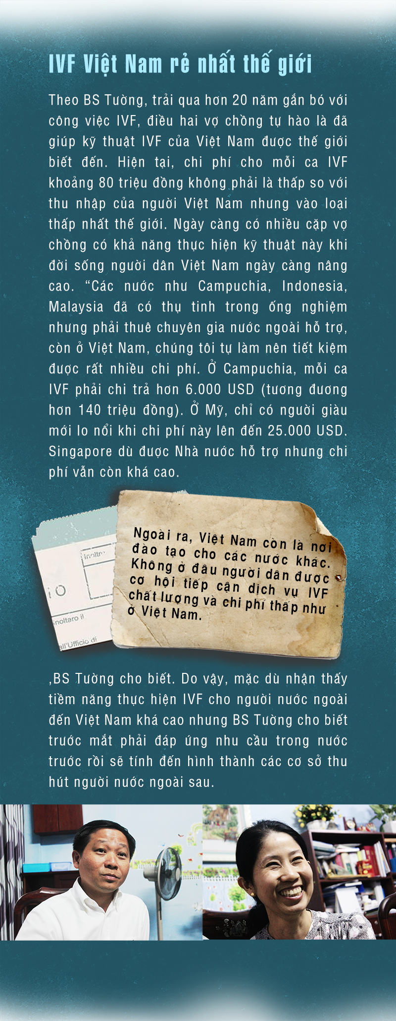 Cặp vợ chồng đưa thụ tinh trong ống nghiệm vươn ra thế giới ảnh 10