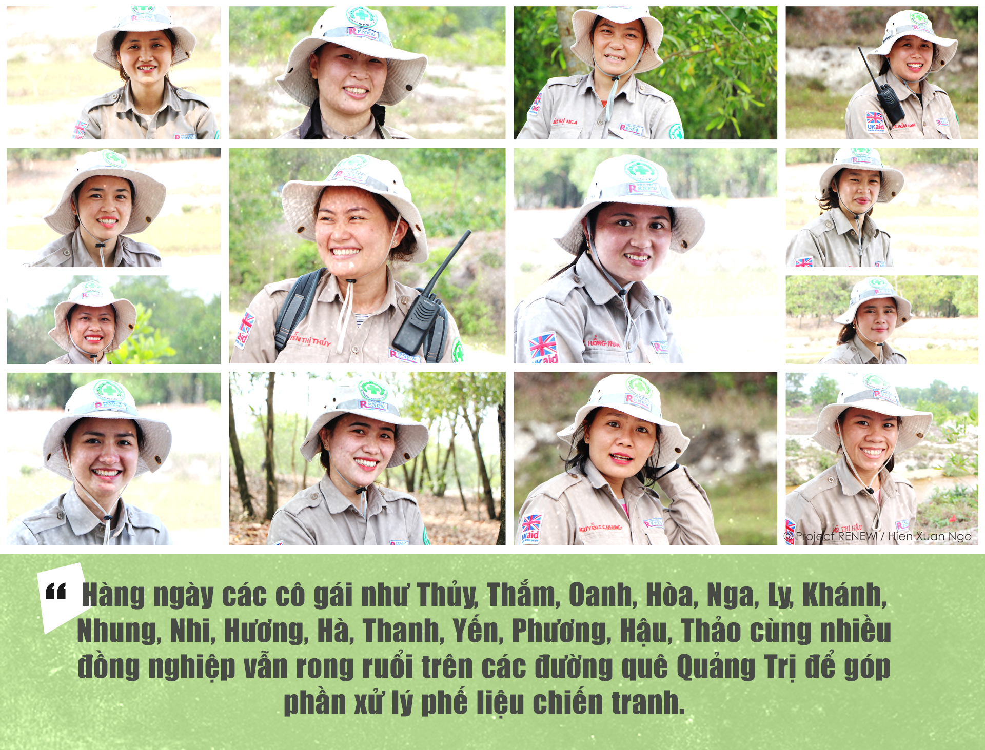 Đội nữ rà phá bom, mìn vùng ‘đất lửa’ Quảng Trị ảnh 11