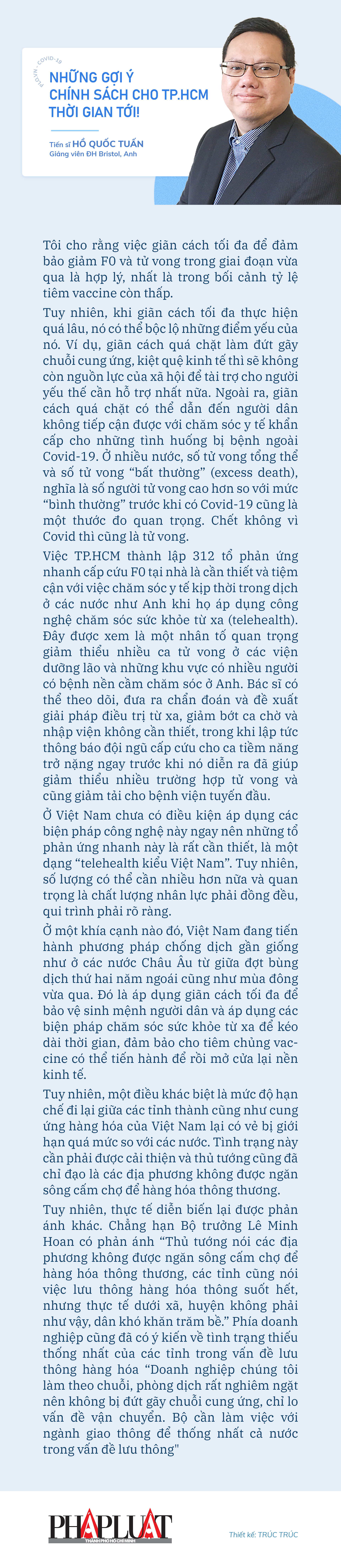TP.HCM: Những thay đổi chính sách để 'bảo vệ sinh mạng' người dân ảnh 17