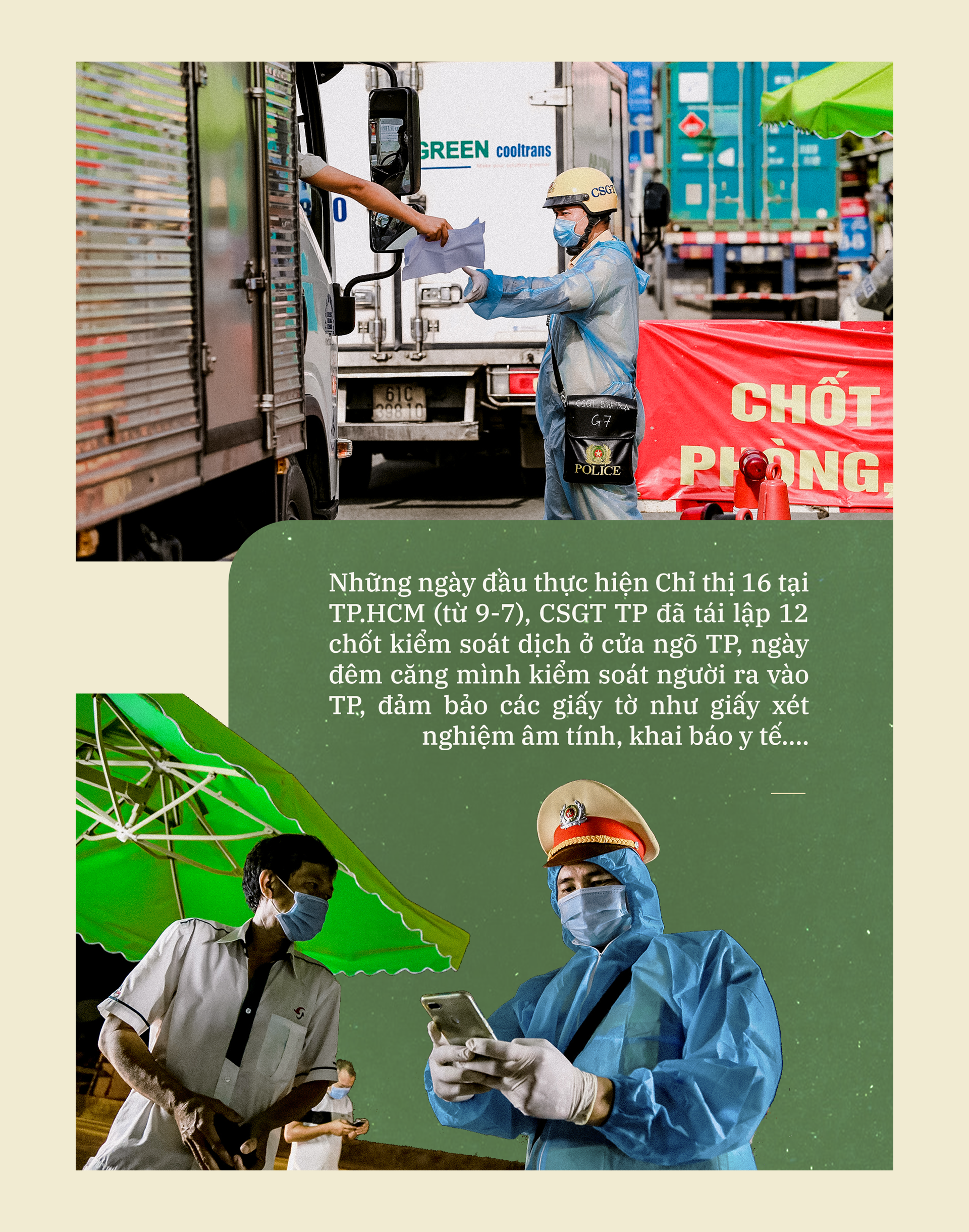 Emagazine: CSGT TP.HCM - Tấm lá chắn trong cuộc chiến với COVID-19 ảnh 9