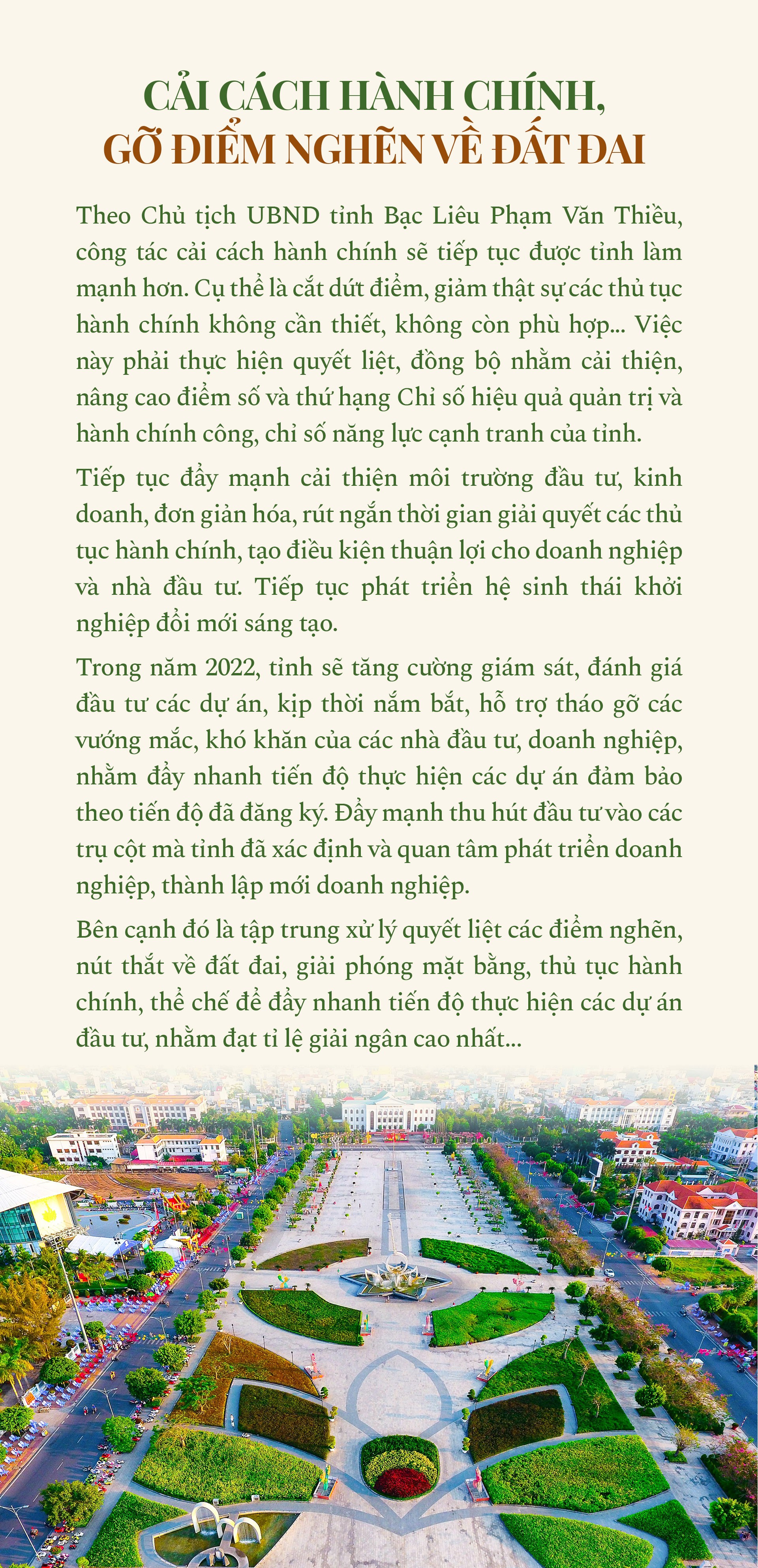 Chủ tịch Phạm Văn Thiều: Bạc Liêu với thế chân kiềng để phát triển ảnh 10