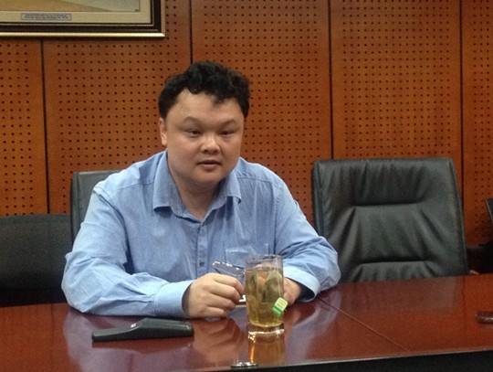 Ông Nguyễn Thế Tân, Phó Tổng Giám đốc VCcorp chia sẻ thông tin với báo giới chiều 5-11. Ảnh: CTV Ông Nguyễn Thế Tân, Phó Tổng Giám đốc VCcorp chia sẻ thông tin với báo giới chiều 5-11. Ảnh: CTV