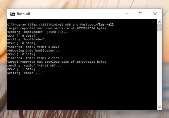 minimal adb and fastboot installer for windows