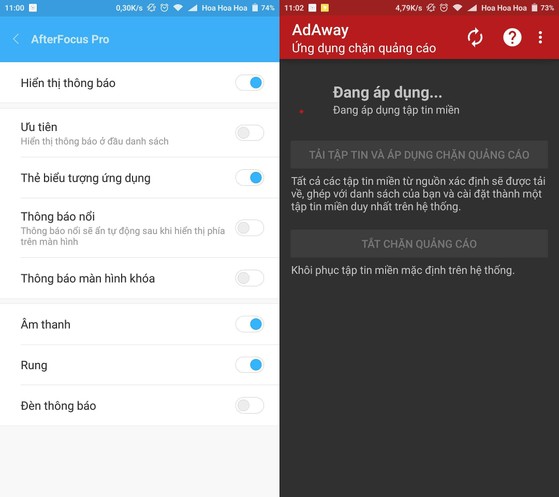 Chặn quảng cáo android bằng AdAway