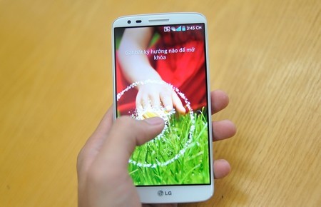 Hiệu ứng mở khóa khá ấn tượng và đẹp mắt.