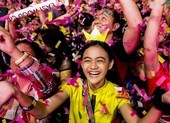 Hình ảnh thế giới ngập tràn trong pháo hoa đón năm mới
