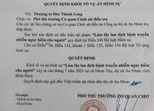 Khởi tố vụ án làm lây lan dịch bệnh liên quan 1 tài xế không khai báo y tế