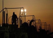 Xe chở thiết bị quân sự Mỹ nổ tung gần biên giới Iraq-Kuwait