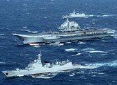 Biên đội tàu sân bay Bắc Kinh đi qua Eo biển Miyako của Nhật
