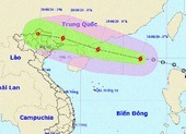 Bão số 4 giật cấp 10 trên biển Đông