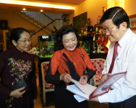 NSND Kim Cương đề xuất với Chủ tịch nước 2 vấn đề tâm huyết