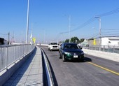 Chính thức thông xe cầu Phước Lộc 400 tỉ ở huyện Nhà Bè