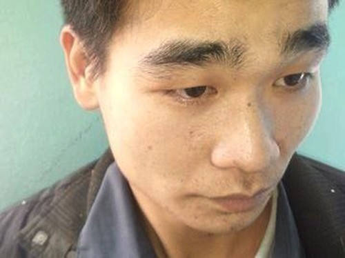 Lý Văn Hành sau khi bị bắt tại cơ quan công an Lý Văn Hành sau khi bị bắt tại cơ quan công an