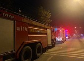 Quán ăn tại Bình Dương cháy rụi trong đêm