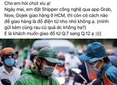 Sợ bị phạt, nhiều shipper không dám ra đường