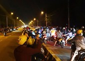 Quái xế ‘quậy’ trắng đêm và phóng chạy khi bị vây ráp