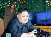 Ông Kim Jong-un trực tiếp giám sát vụ phóng tên lửa mới nhất