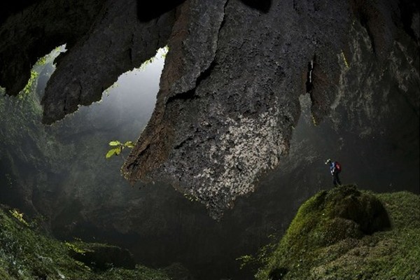 Hang Sơn Đoòng ở Quảng Bình, Việt Nam.