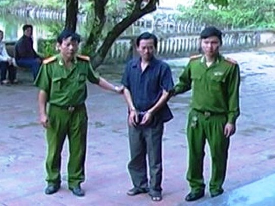 Đỗ Ngọc Ninh tại cơ quan công an Đỗ Ngọc Ninh tại cơ quan công an