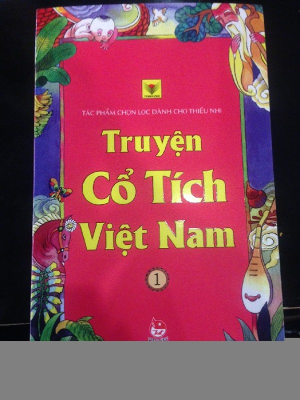 Bìa cuốn sách Truyện cổ tích Việt Nam do NXB Kim Đồng tái bản tháng 10/2014