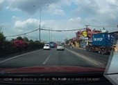 Suýt mất mạng vì ngã người qua con lươn trên quốc lộ
