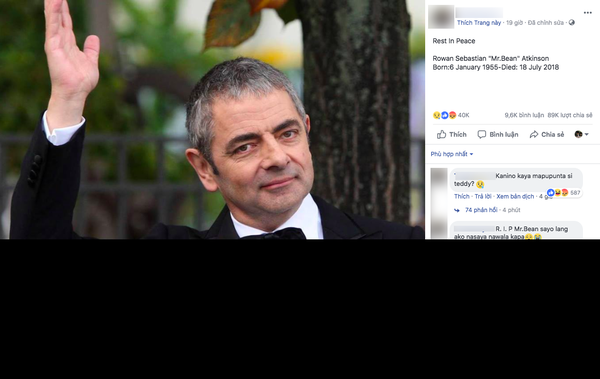Mr. Bean Rowan Atkinson Äá»t ngá»t qua Äá»i có Äúng hay không? - Ảnh 1.