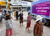 ‘Siêu thị di động' giải quyết thực phẩm cho người dân TP.HCM