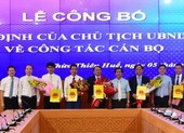 Bổ nhiệm Giám đốc 3 sở ở Thừa Thiên Huế