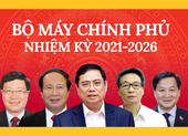 Infographic: Chân dung 27 thành viên chính phủ nhiệm kỳ 2021-2026