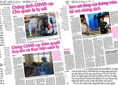 Chống dịch COVID-19: mỗi người phải vì mọi người