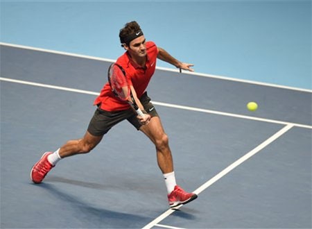 Federer đang có được phong độ thi đấu tốt