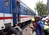 TP.HCM: 1 phụ nữ bị tàu hoả tông tử vong