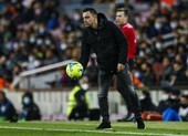 Xavi tức giận với cái thua vô duyên của Barca trên thánh địa Camp Nou 