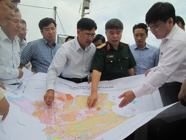 Đoàn công tác QH khảo sát dự án sân bay Long Thành