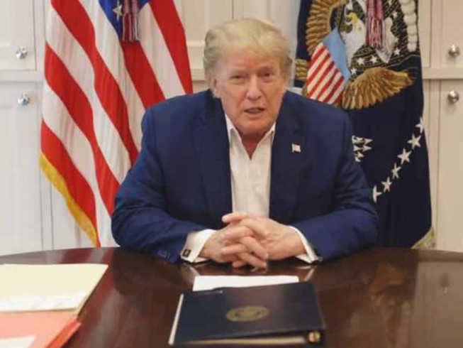 Ông Trump đăng video thông báo mình đã khỏe hơn