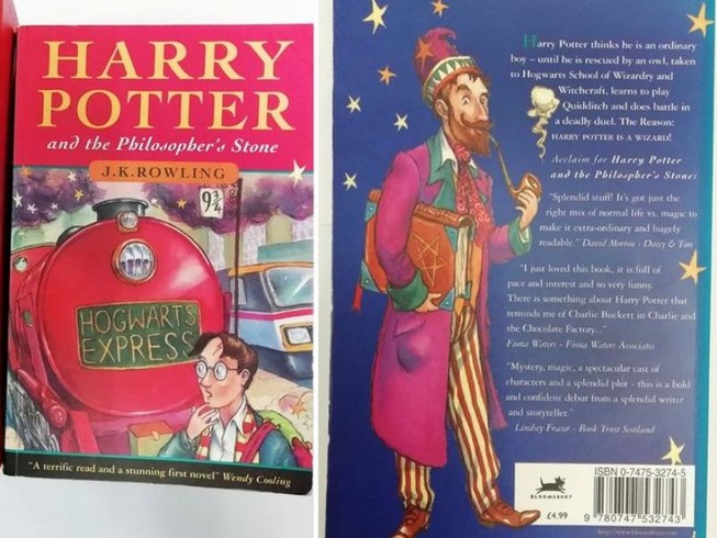 2 bản Harry Potter hiếm được rao bán với giá 3,4 tỉ