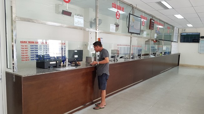 Tàu Đà Nẵng vào TP.HCM sau tết hết sạch vé