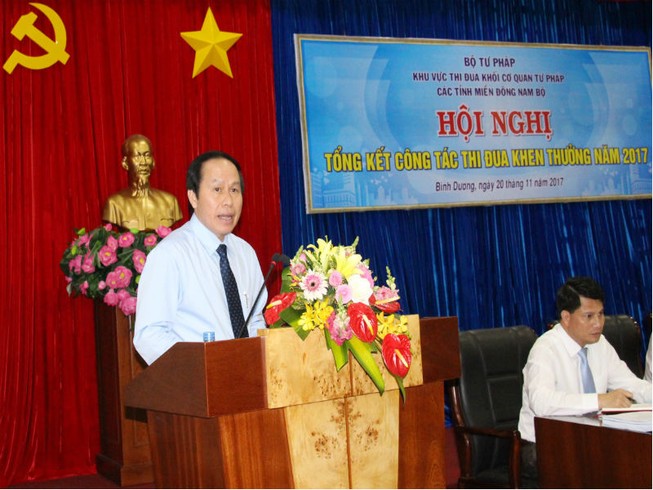 Khối cơ quan Tư pháp Đông Nam bộ được đánh giá cao