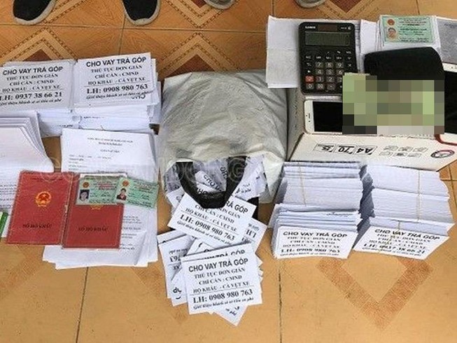 Đồng Nai: Công an tạm giữ 2 thanh niên hoạt động tín dụng đen