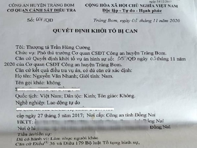 Đề nghị truy tố vì nói xấu lãnh đạo huyện trên facebook