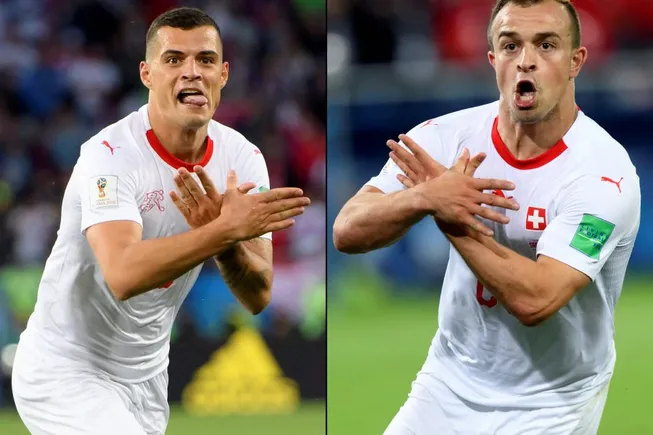 FIFA điều tra thông điệp chính trị 2 cầu thủ Thụy Sĩ