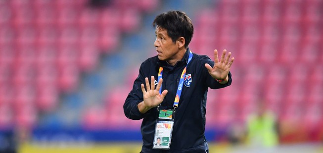 HLV Nishino nói gì sau chiến thắng ‘5 sao’ của U-23 Thái Lan?