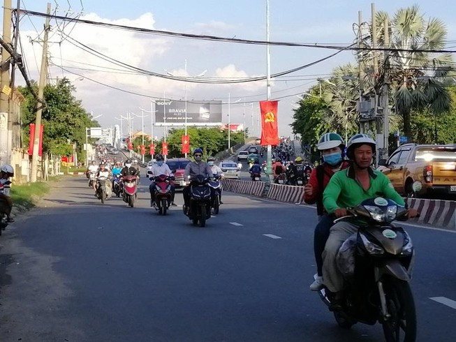TP.HCM: Nhiều cung đường phía nam thoáng đến lạ