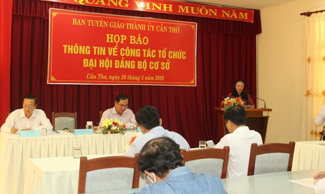 Cần Thơ thông tin đại hội Đảng bộ điểm cấp cơ sở