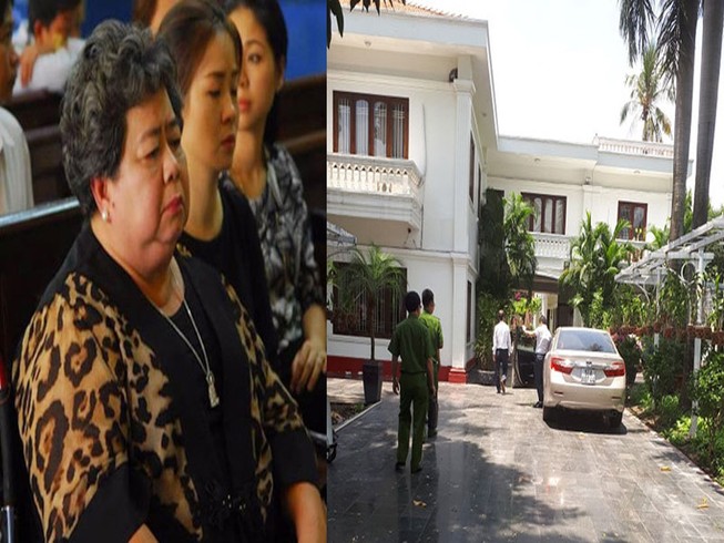 Công an khám xét nhà đại gia ngân hàng Hứa Thị Phấn