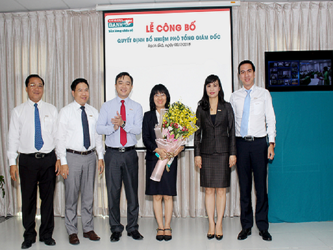 Kienlongbank bổ nhiệm lãnh đạo cấp cao '3 trong 1'
